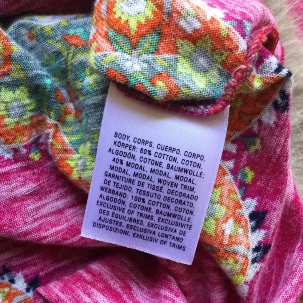 Anthropology Meadow Rue Boho Fuchsia shirt XS - Picture 5 of 5